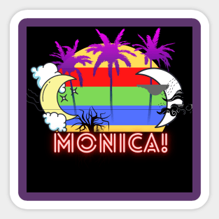 First name shirt!( Monica)  It's a fun gift for birthday,Thanksgiving, Christmas, valentines day, father's day, mother's day, etc. Sticker